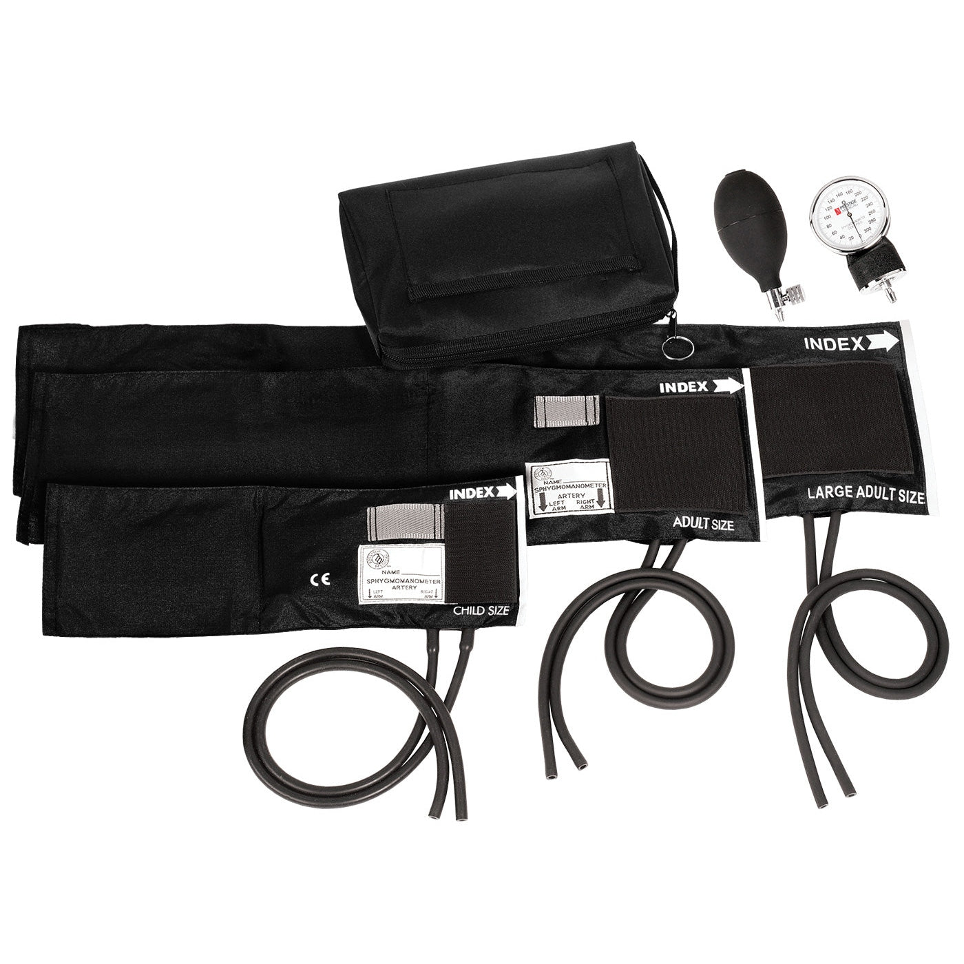 Prestige Medical-3-in-1 Aneroid Sphygmomanometer Set & Carrying Case-MedTech-2